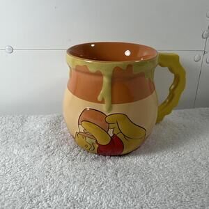 Winnie The Pooh Honey Pot Disney Parks Exclusive Large Coffee Mug Cup